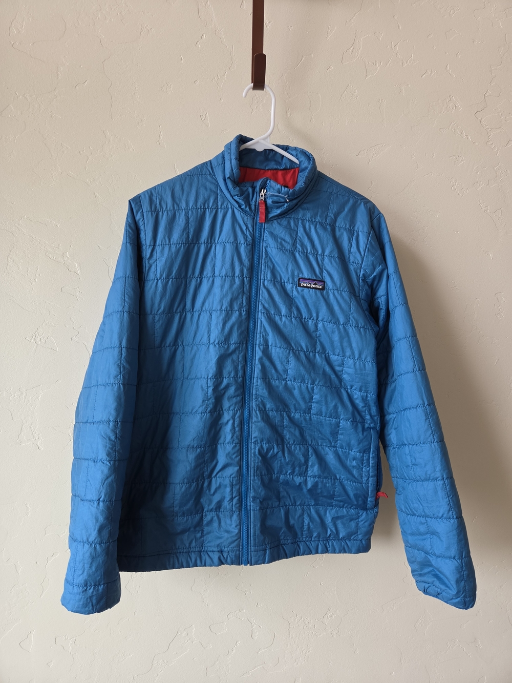 Patagonia Big Kids Blue Nanopuff Jacket XXL